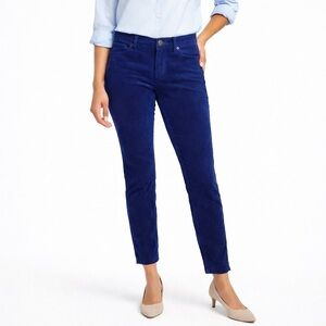 J.Crew Toothpick Corduroy Skinny Pants – Navy – Size 26